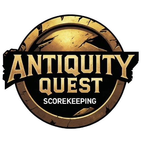 Antiquity Quest Scorekeeper Logo